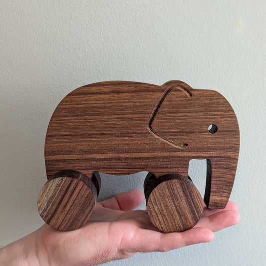 Elephant Push Toy