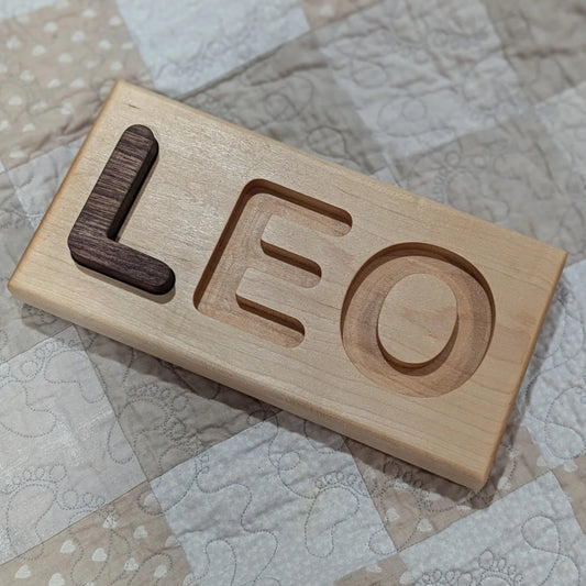3 Letter Custom Name Puzzle